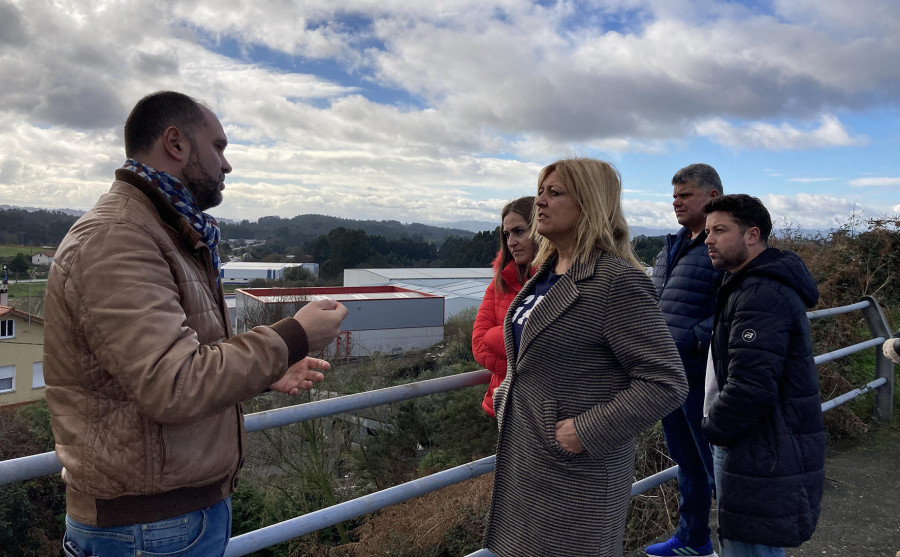 Pontedeume estudia con la entidad SEA la ampliación del polígono de Vidreiro