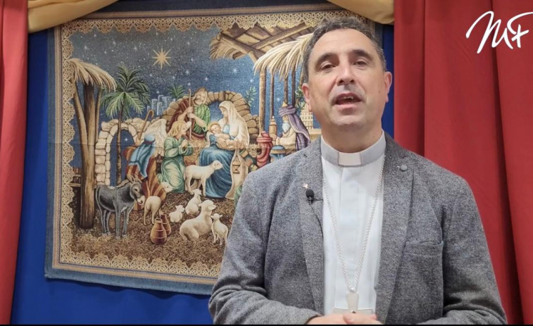 Monseñor Fernando García Cadiñanos felicita la Navidad con un recuerdo a Tierra Santa