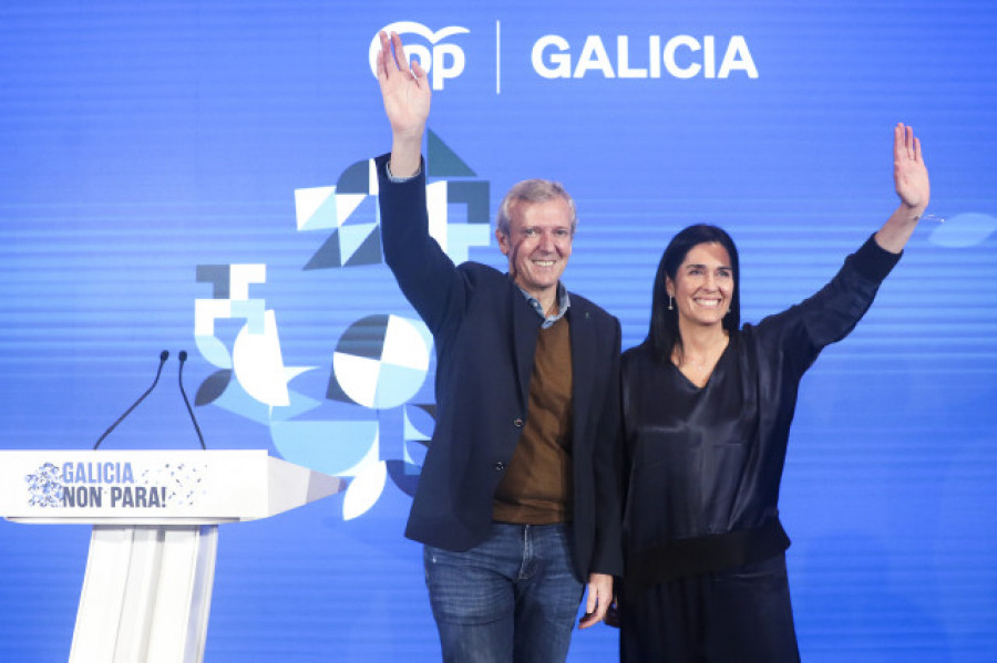 Los partidos gallegos aprovechan sus reacciones al rey para lanzar mensajes preelectorales