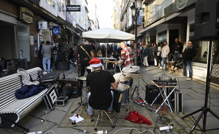 Conciertos en la calle en media docena de locales de Ferrol para despedir el año