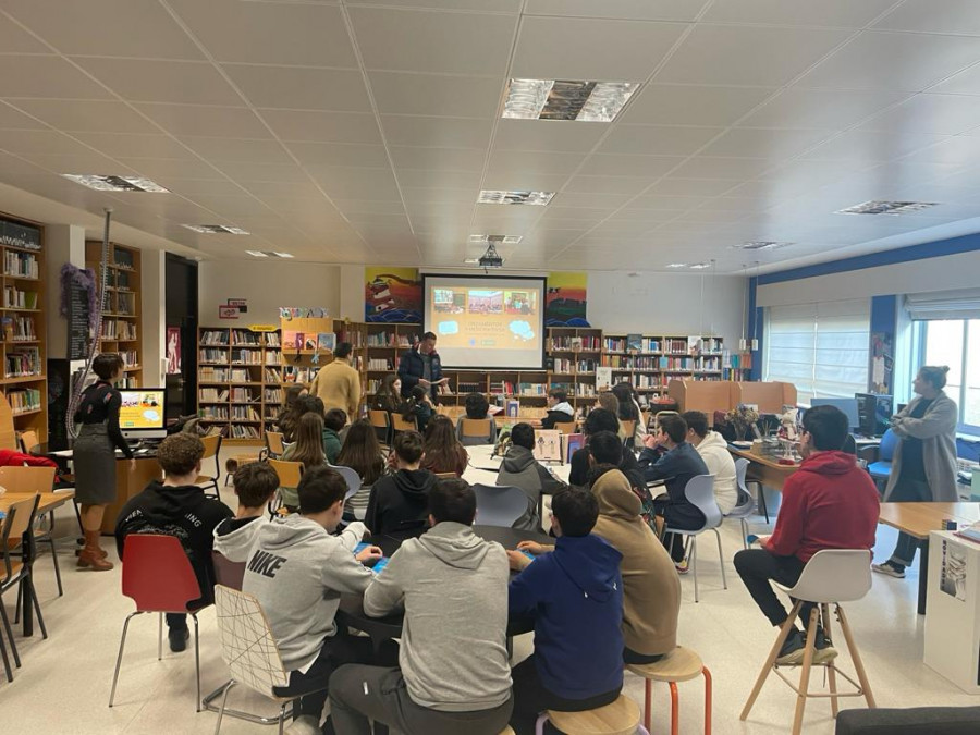 Cedeira inicia con los escolares de 3º de ESO sus presupuestos participativos