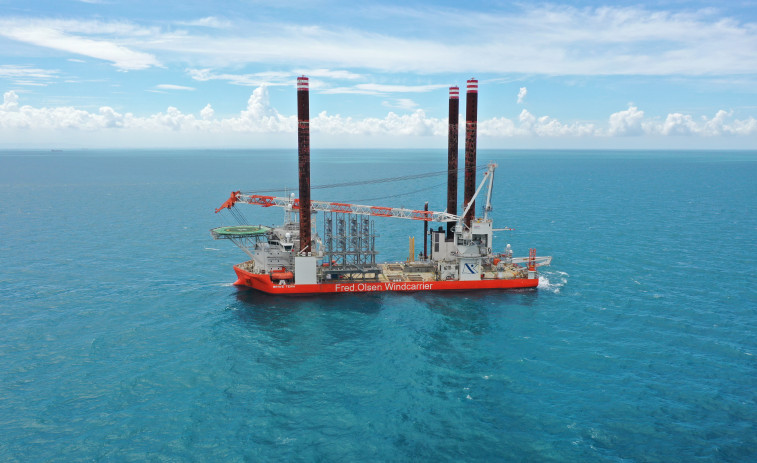 Las instalaciones de Navantia en la ría darán la bienvenida en los próximos días al navío “Brave Tern”