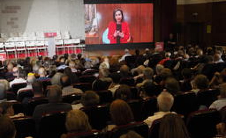 Montserrat García y Manuel Santiago, representación del PSOE de la comarca en la lista provincial