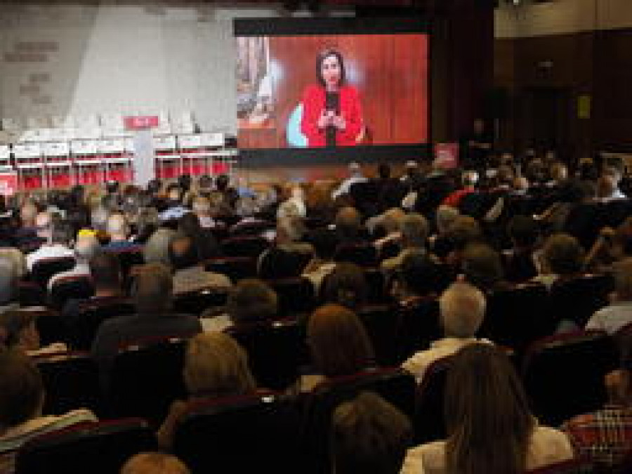 Montserrat García y Manuel Santiago, representación del PSOE de la comarca en la lista provincial