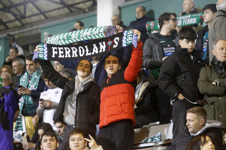 Más de 300 aficionados apoyarán al Racing de Ferrol en Burgos