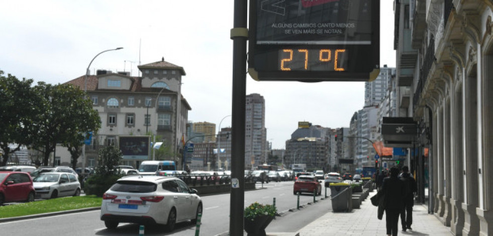 La ola de calor continúa en Galicia el lunes: estas serán las temperaturas máximas