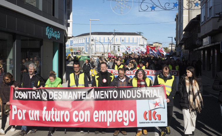 La CIG convoca una nueva protesta en As Pontes para exigir garantías de reindustrialización