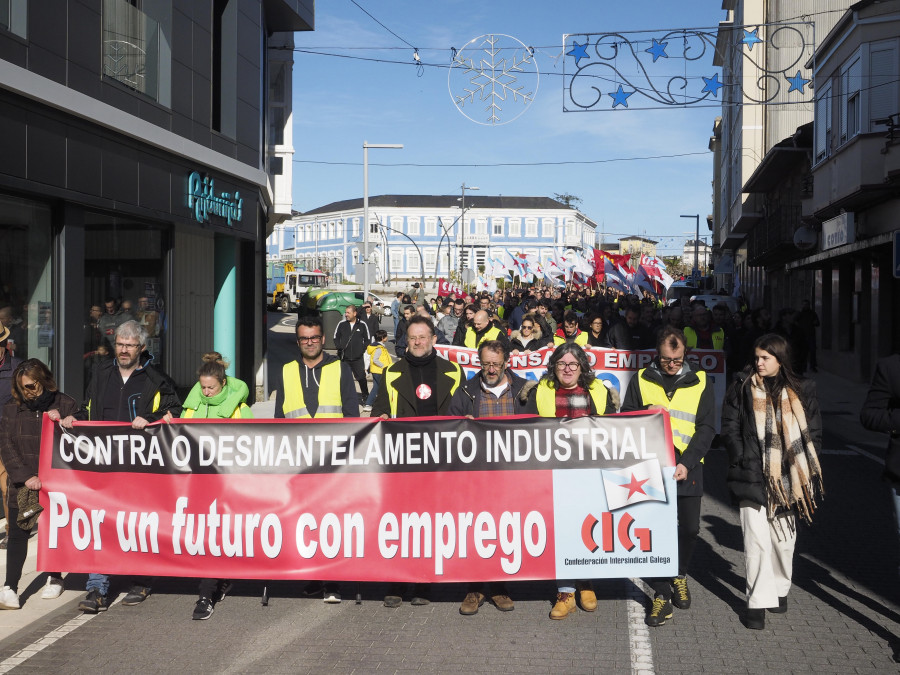 La CIG convoca una nueva protesta en As Pontes para exigir garantías de reindustrialización