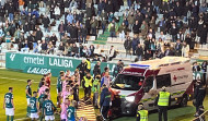 Incidente en el partido del Racing de Ferrol contra el Real Oviedo
