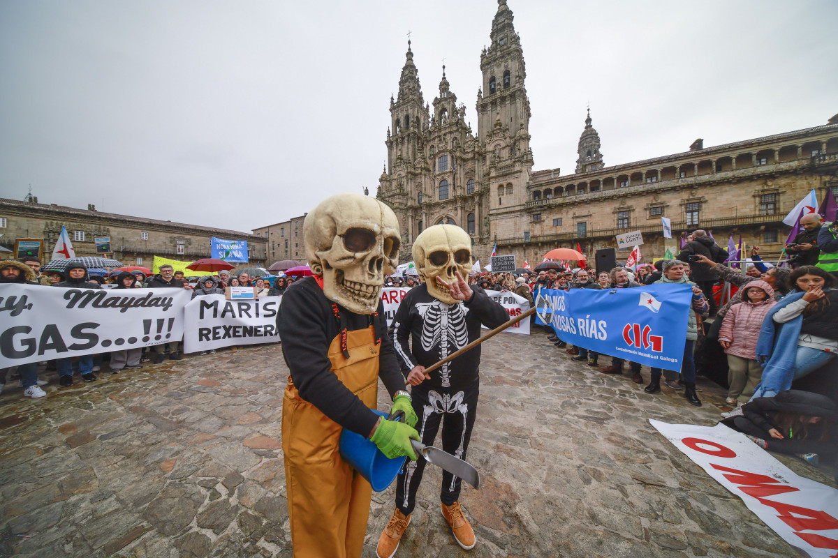 Manifestaciu00f3n pellets Santiago compostela EFE Lavandeira (2)