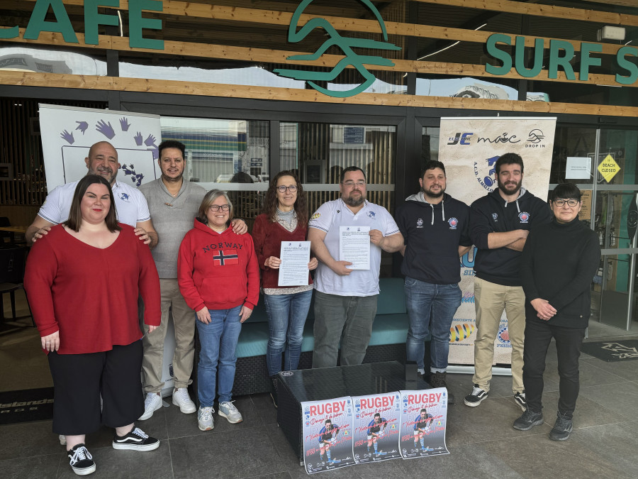 Convenio de colaboración entre la AXF y la asociación Almallo Rugby