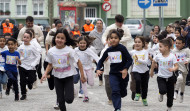 Carrera escolar  por la paz Virxe do Mar