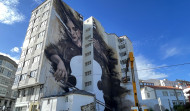 El mural de Sfhir en Fene se convierte en el mejor del mundo
