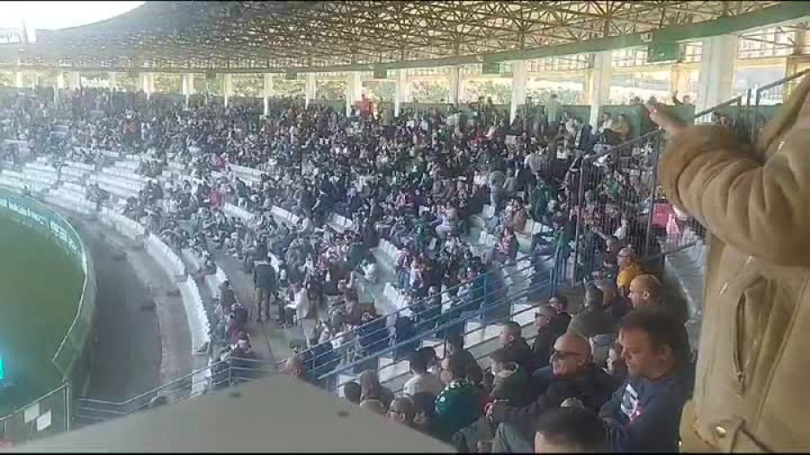 Así espera la afición de Ferrol al Racing