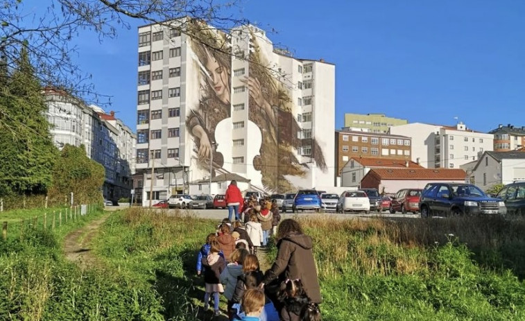 El mejor mural del mundo atrae cientos de visitantes a Fene