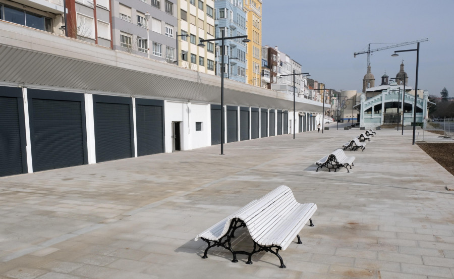 El ascensor de la plaza Rancho da Praça estará listo el próximo mes de marzo