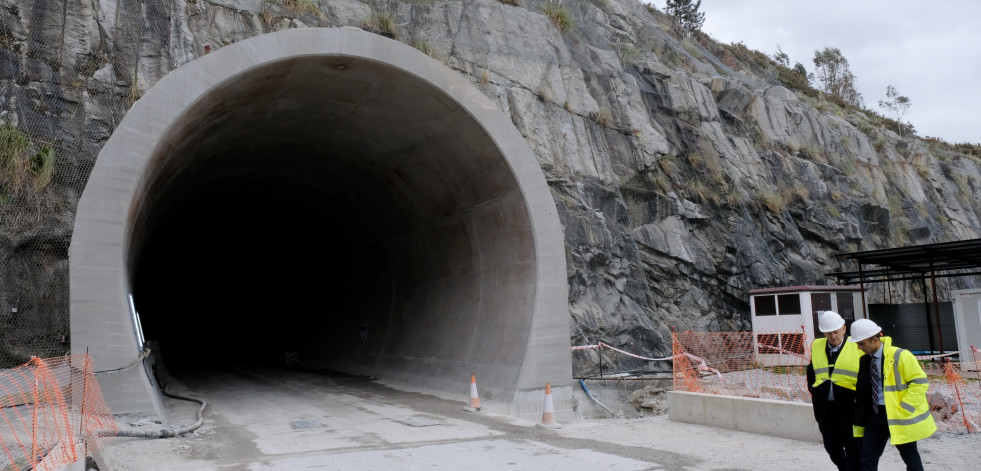 Visita a las obras del acceso ferroviario del puerto