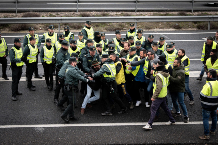Las organizaciones agrarias tienen convocadas unas 40 tractoradas en febrero