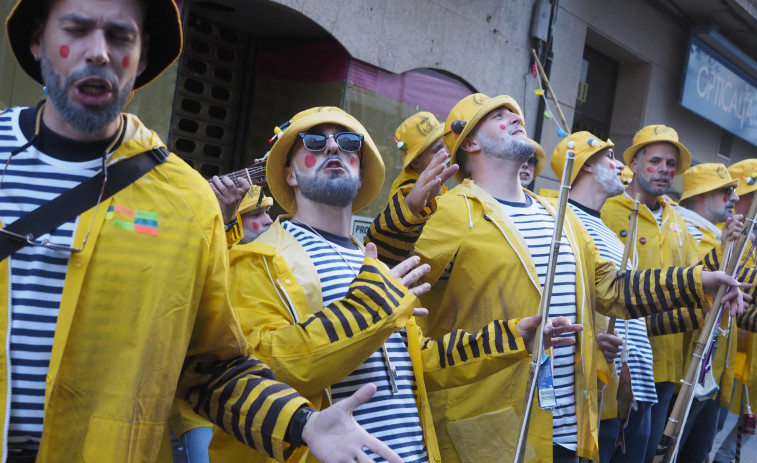 El humor y la música del carnaval de Cádiz se disfrutan en Ferrol