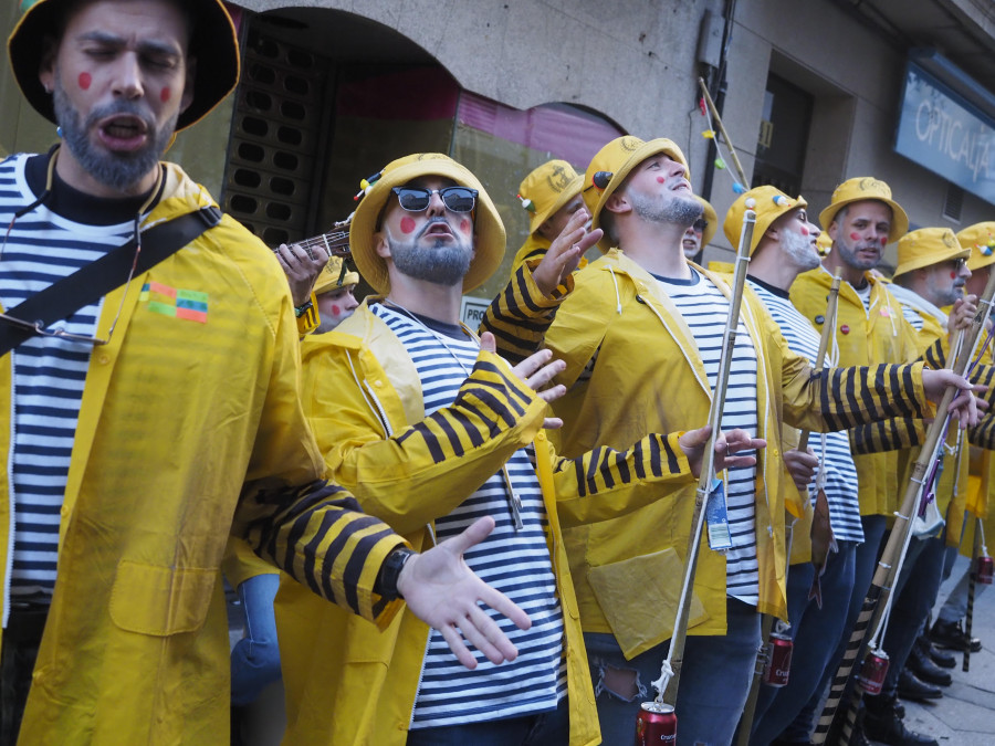 El humor y la música del carnaval de Cádiz se disfrutan en Ferrol