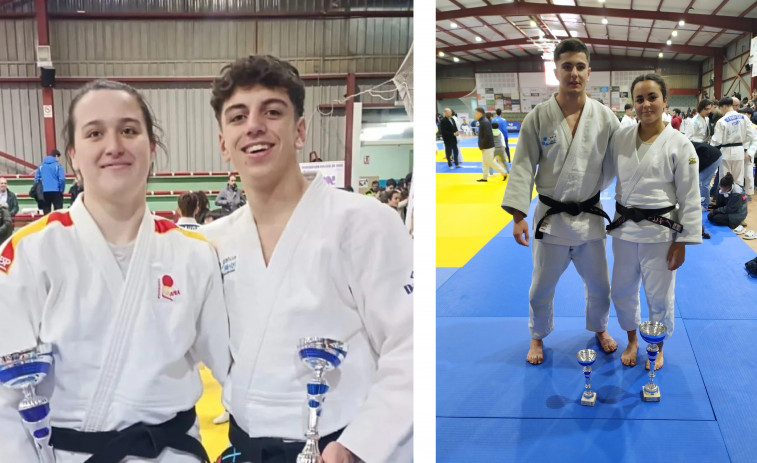June Moreno y Sevillano se cuelgan el oro en el Gallego