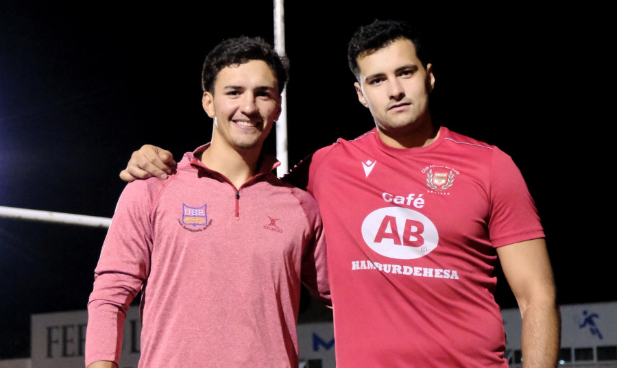 Falcione y Vidal, la revolución argentina  para dar el último empujón al Rugby Ferrol