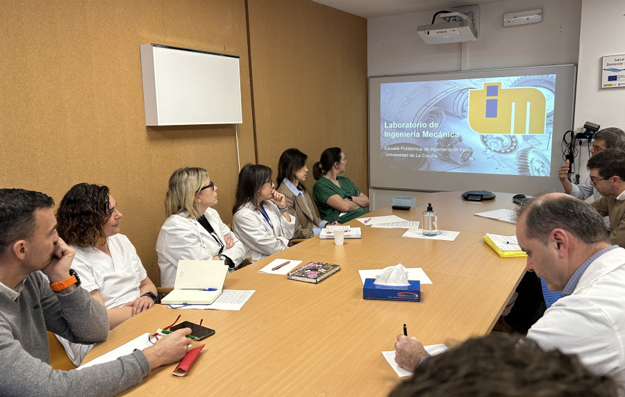 El Área Sanitaria de Ferrol y la Universidad colaboran en proyectos de innovación médica