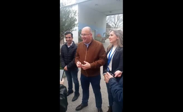 Tellado, tras votar en Ferrol: 