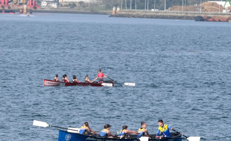 Buenos resultados de los bateles locales  en las regatas de Mugardos y de Muros