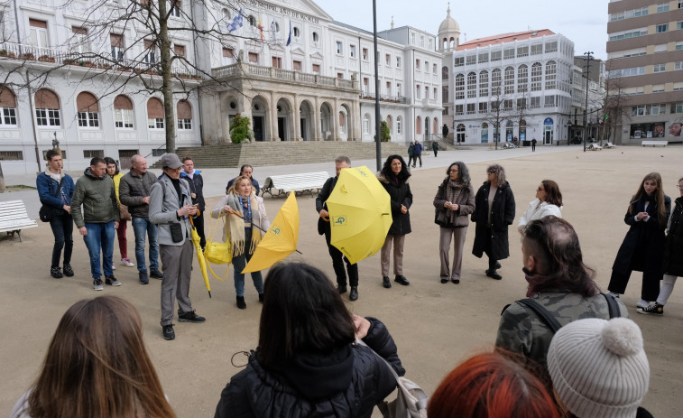 Ruta solidaria por el Ferrol Modernista