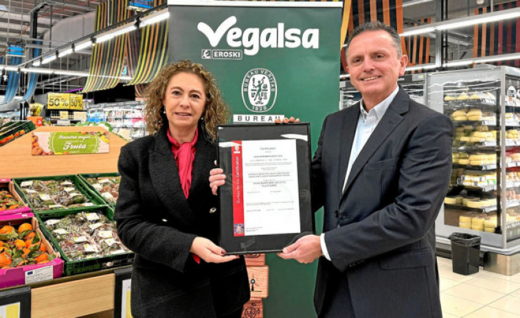 Bureau Veritas acredita la lucha de Vegalsa-Eroski contra el desperdicio
