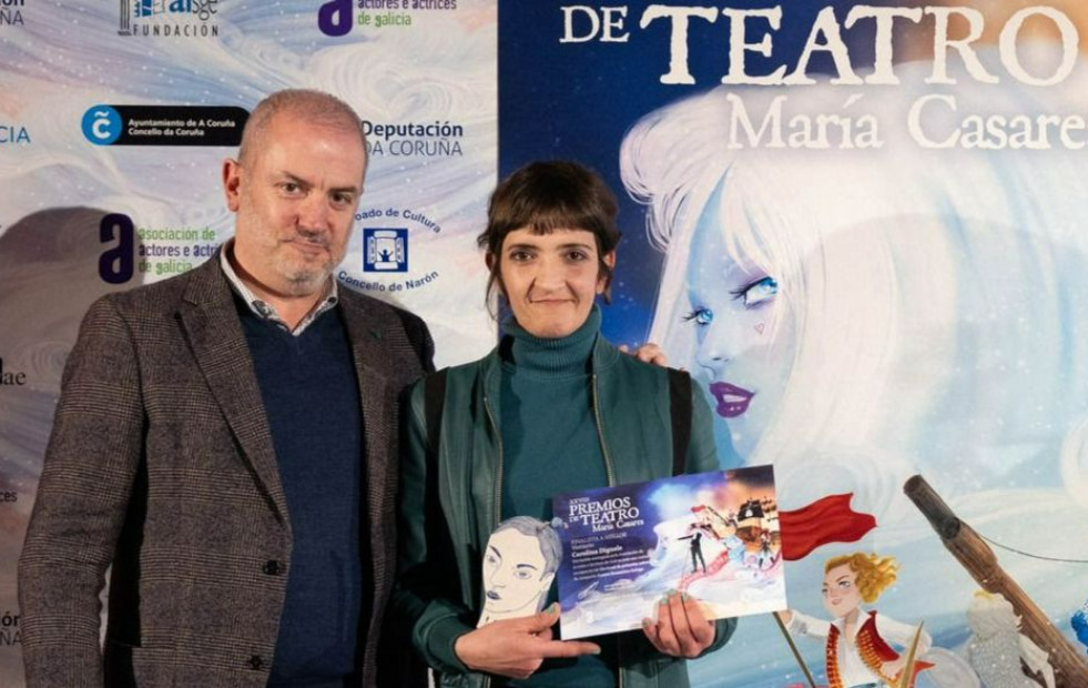 Carolina Díguele, finalista pontesa a los María Casares: 