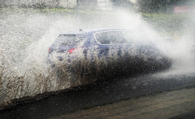 La comarca supera una nueva jornada de fuertes lluvias con pocas incidencias