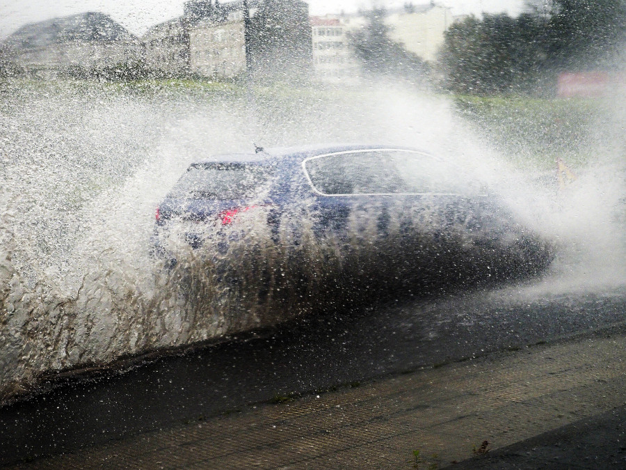 La comarca supera una nueva jornada de fuertes lluvias con pocas incidencias