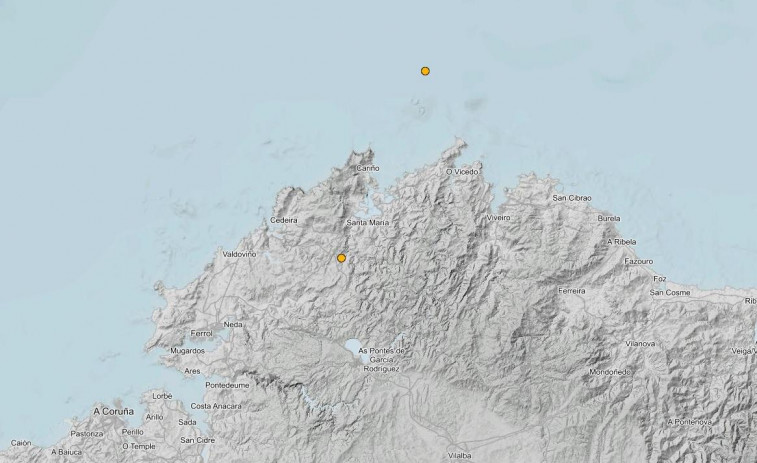 Dos terremotos se dejaron notar en Cerdido y Cariño este fin de semana