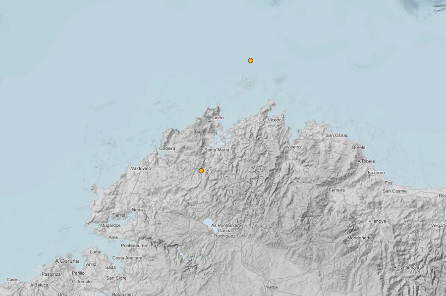 Dos terremotos se dejaron notar en Cerdido y Cariño este fin de semana