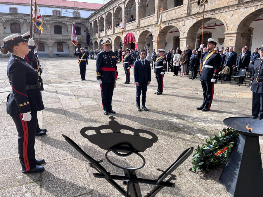 La Fuerza de Infantería de Marina conmemora en Ferrol su 487 aniversario