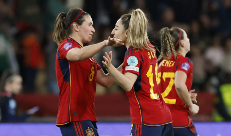 España, primera campeona de la Liga de Naciones al superar al Francia en Sevilla (2-0)