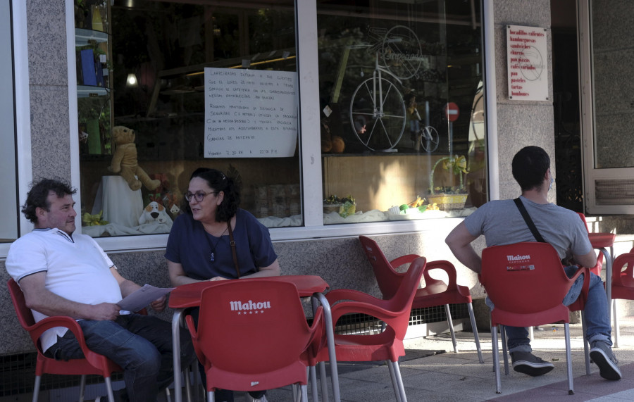 Preocupación de los hosteleros de Narón por la modificación de la ordenanza de terrazas