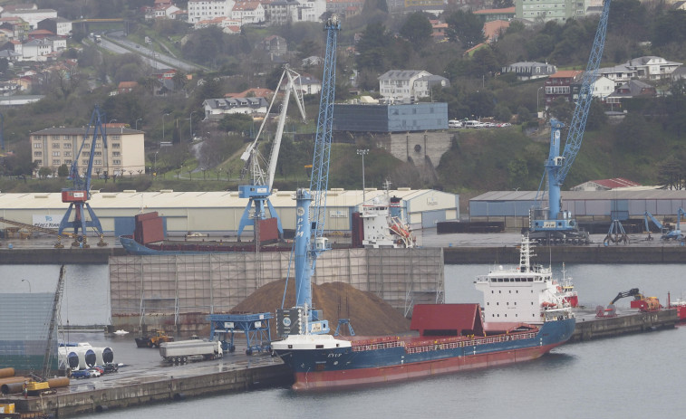Bajadas en los tráficos salvo los sólidos en el primer balance portuario del año