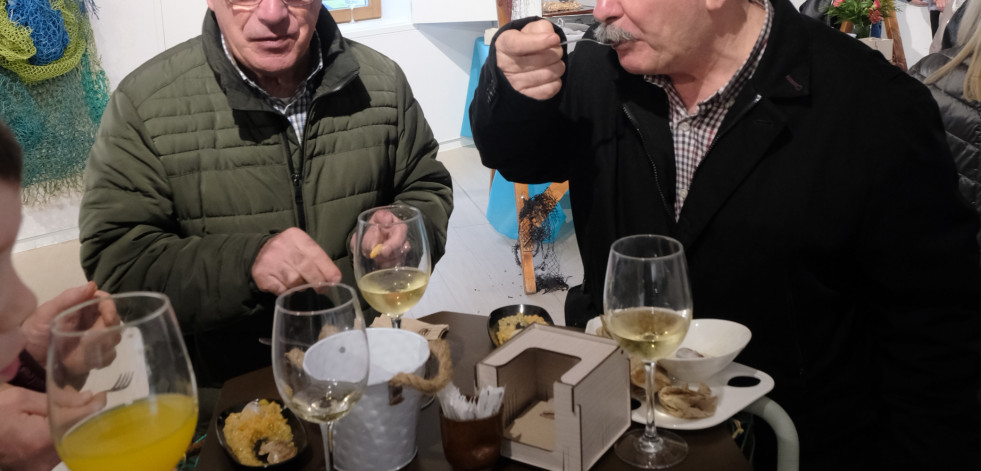 Sala Curuxeiras degustación de Ameixa Babosa