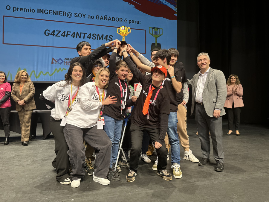 Un equipo de Narón y otro de Ourense, ganadores de la X First Lego League Galicia