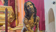 La Cofradía de Dolores presentó la nueva imagen de Jesús Atado a la Columna en Sevilla