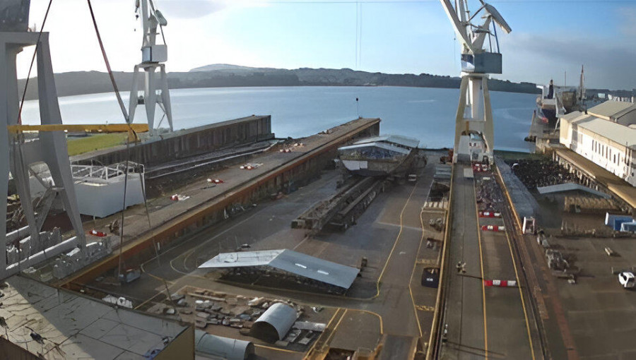Navantia avanza en la construcción de la F-111 con  el montaje del sexto bloque