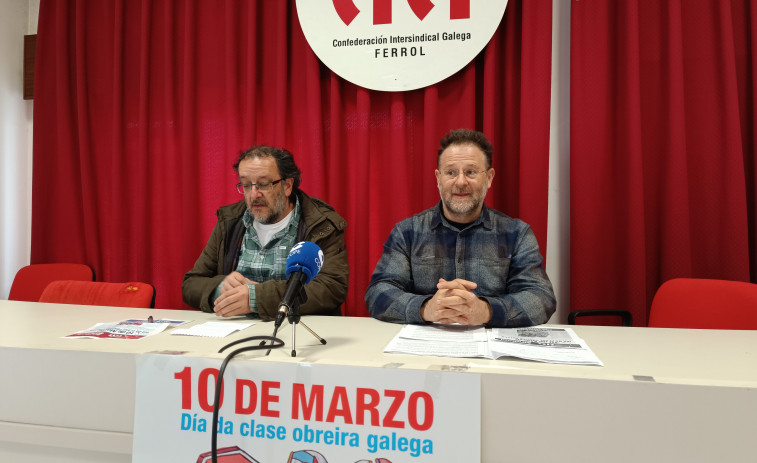 Un marco laboral propio, eje central del programa de la CIG para el Día da Clase Obreira Galega