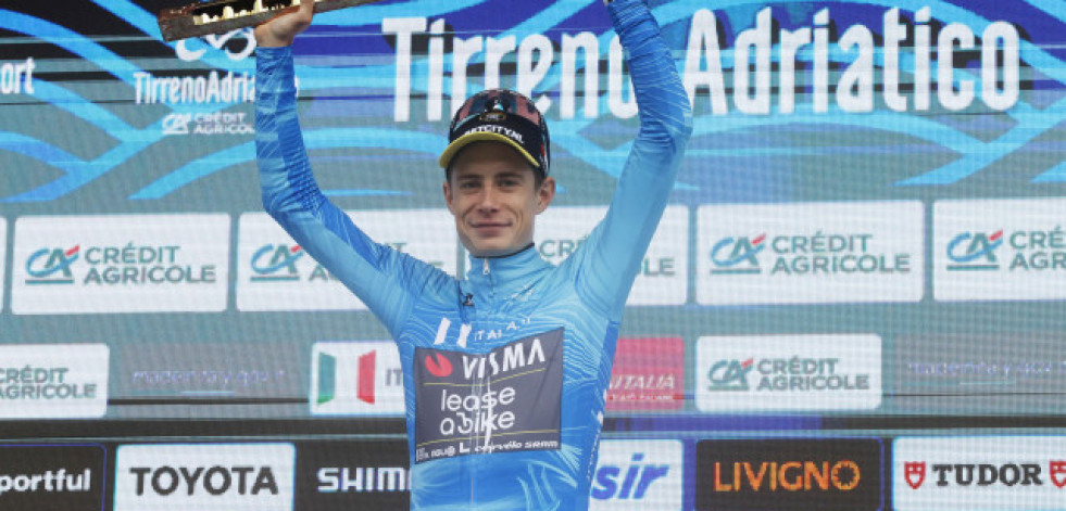 Vingegaard conquista su primer Tridente de la Tirreno Adriático