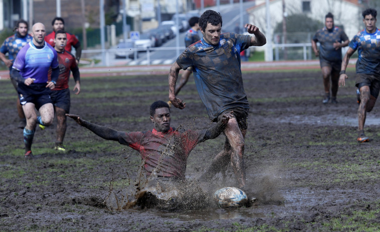 Victoria salvadora para un Rugby Ferrol que puede finalizar la liga en playoff por el título