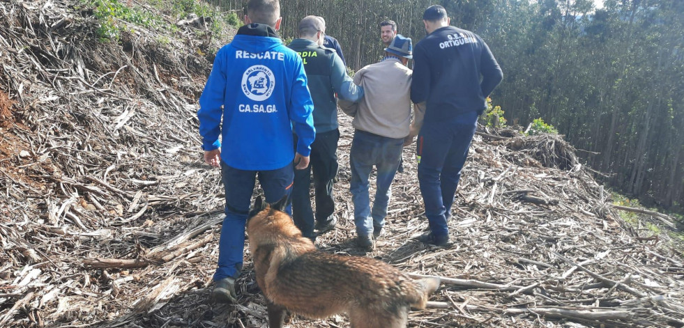 Aparace en buen estado el nonagenario desaparecido en la mañana de este martes en Cariño