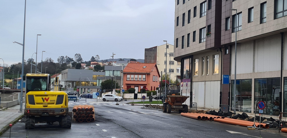 Narón impulsa la seguridad viaria con actuaciones en calles de la zona urbana