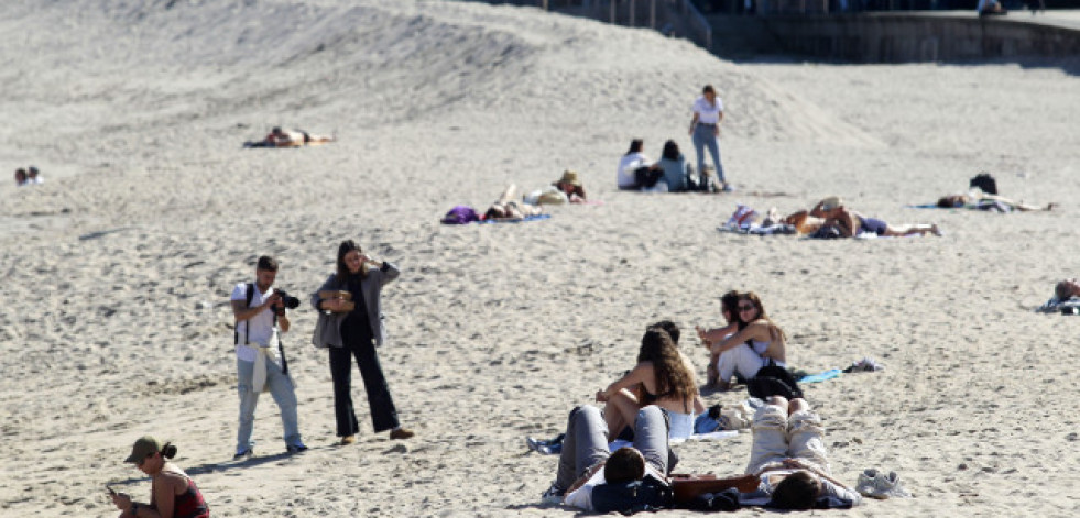 El último invierno fue el más cálido registrado en Galicia